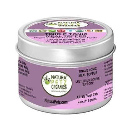 Tinkle Tonic Meal Topper* Urethral Blockage Support For Dogs And Cats* - 4 oz. Cat
