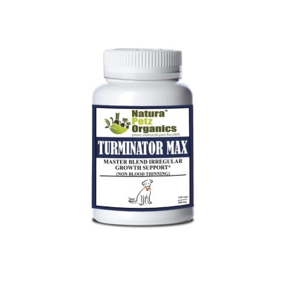 Turminator Max* Master Blend Irregular Growth Support (Non Blood Thinning) For Dogs & Cats* - DOGS 150 caps - 500 mg. Siz 1 Cap /