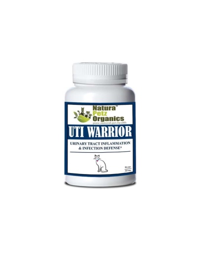 Uti Warrior Max* Urinary Tract Inflammation & Infection Support* Dogs Cats - CAT 325 mg. / 90 Caps Size 3