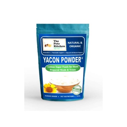 Yacon Leaf - Antioxidant Pancreatic Support* Glycemic & Glucose Support* The Petz Kitchen - Organic Human Grade Ingredients For Home Prepared Meals & Treats - 8 Oz