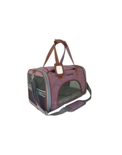 Purple - Mr. Peanut's Gold Series Big Apple Size Expandable Pet Carrier -