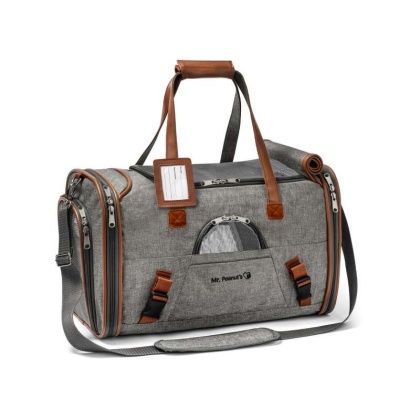 Platinum Gray - Mr. Peanut's Gold Series Pet Carrier - 18 in L x 10.5 in W x 11 in H