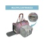 Purple - Mr. Peanut's Gold Series Mini Size Expandable Pet Carrier - 16 in L x 10 in W x 10 in H