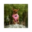Pink - Mr. Peanut's PupTrek Small Dog/Cat Soft Mesh Step In Harness Vest - XSmall