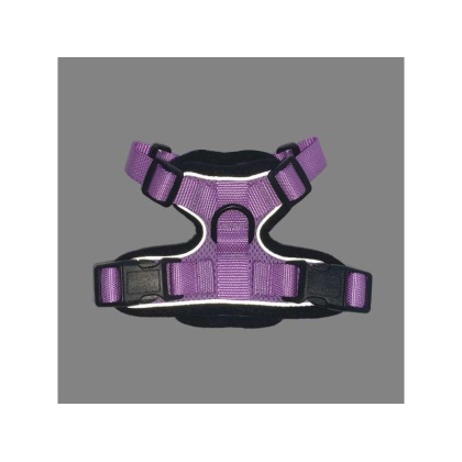 Lilac - Mr. Peanut's PurrTrek Reflective Cat Harness with Matching Leash - X Small