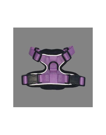 Lilac - Mr. Peanut's PurrTrek Reflective Cat Harness with Matching Leash - X Small
