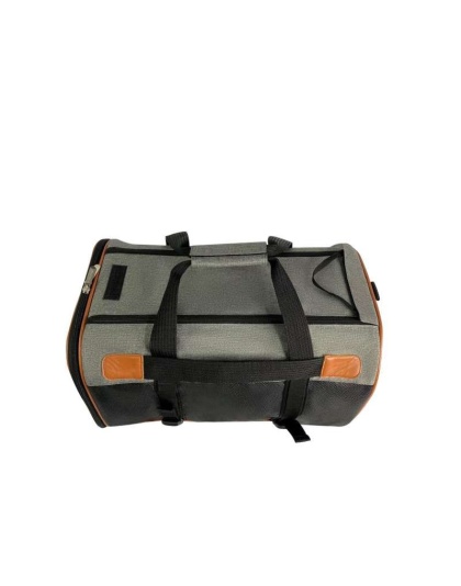 Platinum Gray - Mr. Peanut's Rhodium Series Mini Size Soft Sided Pet Carrier - 18 in L x 12 in W x 9 in H