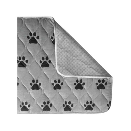Mr. Peanut's Washable Reusable Pee Pads - Thermal Waterproof and Leakproof Pet Carrier Comfort Mat - 18X10 in