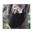 Black - Susan Lanci Designs Cuddle Carrier (Black Curly Sue Inside Lining) - 1