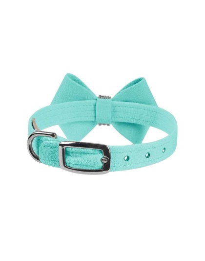 Tiffi Blue - Susan Lanci Designs Nouveau Bow Collar - TC