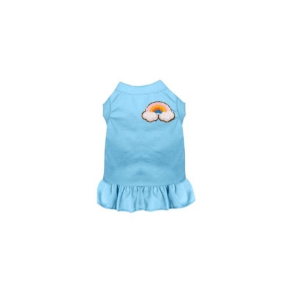 BLUE - Chenille Rainbow  - X Small