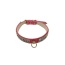 Pink - Chunky Rhinestone and Chain Collar - 10"