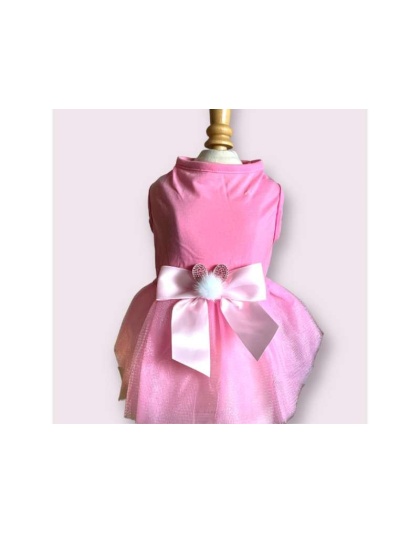 My Fuzzy Easter Bunny Dog Dress - X Large