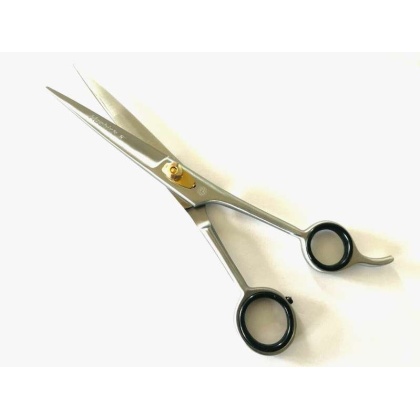 Adjustable High Quality Dog Grooming Hair Salon Grooming Shears Scissors Satin Finish - 8"