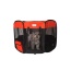 Armarkat PP002R-XL Portable Pet Playpen In Bk and Rd Combo