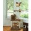 Real Wood 70" Cat tree With Scratch posts, Hammock for Cats