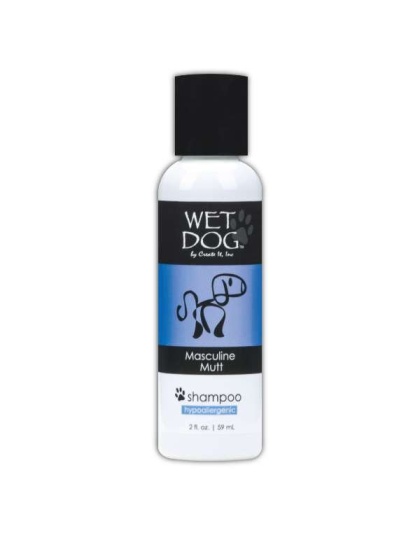 Wet Dog - Masculine Mutt Calming Shampoo for Dogs - 2 oz