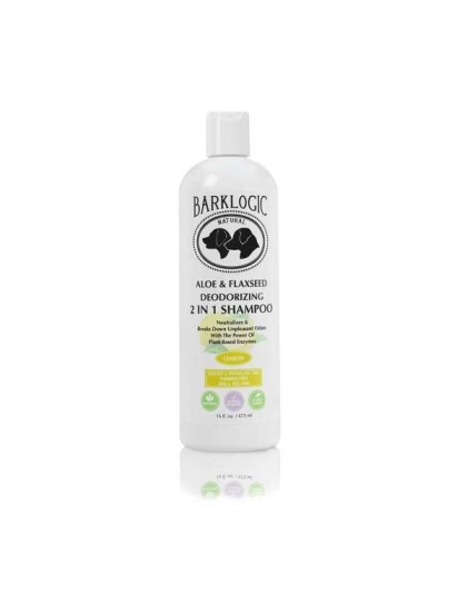 Lemon Tree - BarkLogic Aloe & Flaxseed Deodorizing 2 in 1 Shampoo