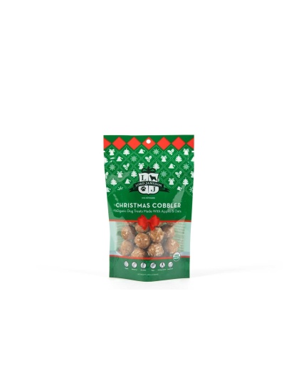 Lord Jameson Christmas Cobbler Organic Soft & Chewy Dog Treats 6oz