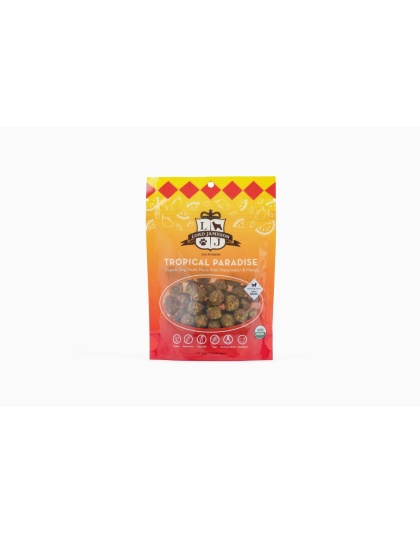 Lord Jameson Tropical Paradise Organic Soft & Chewy Dog Treats Small Breed 3oz