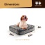 Midnight Frost - Rectangle Bed MD - Midnight Frost - MD - 32" x 36"