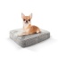 Frosted Snow - Rectangle Bed SM - Frosted Snow - SM- 24" x 24"