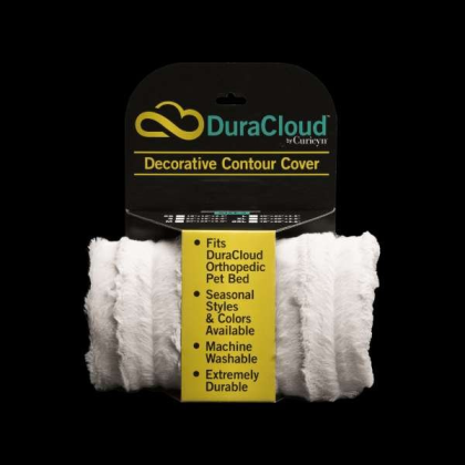 Sand - DuraCloud Orthopedic Pet Bed and Crate Pad Contour Cover - X-Small