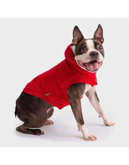 Red - GF Pet Elasto-Fit Urban Dog Hoodie - Medium