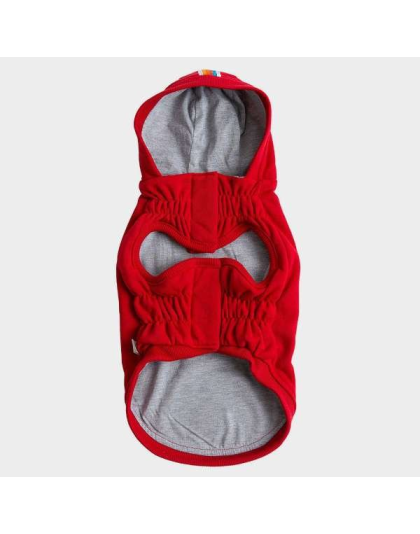 Red - GF Pet Elasto-Fit Urban Dog Hoodie - Medium